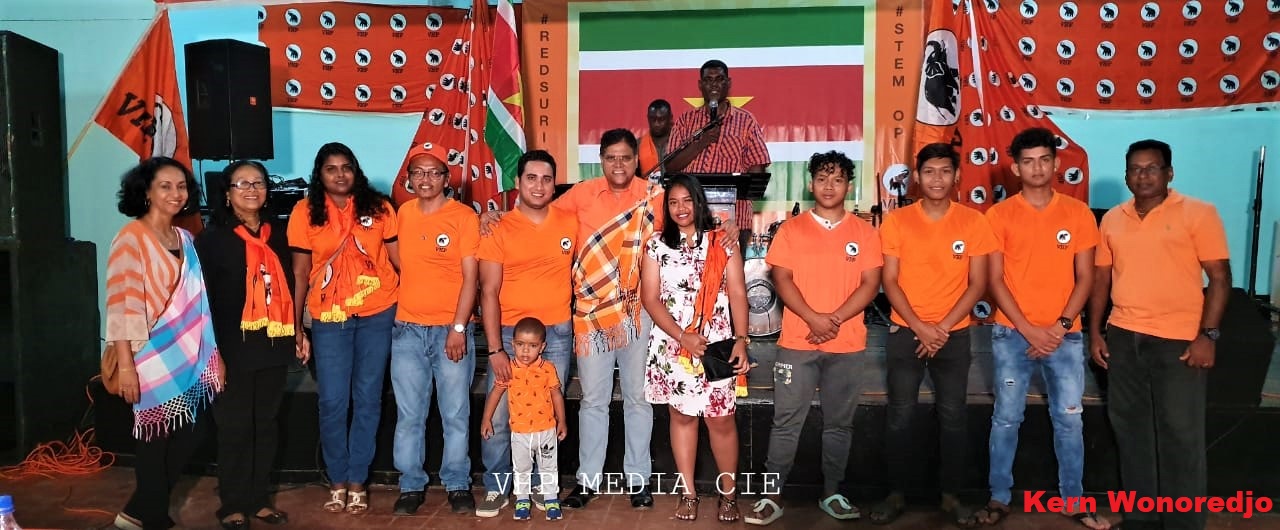 VHP presenteert aspirant kandidaten Marowijne