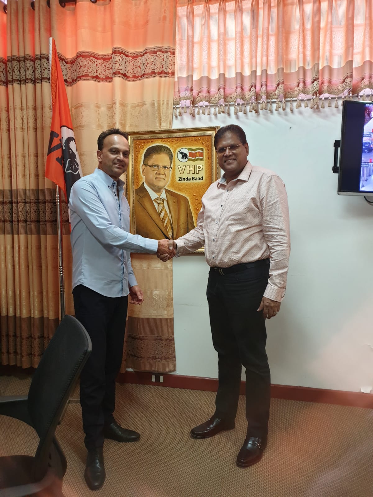 De diaspora bijdrage van VHP NEDERLAND aan de VHP verkiezingscampagne in Suriname