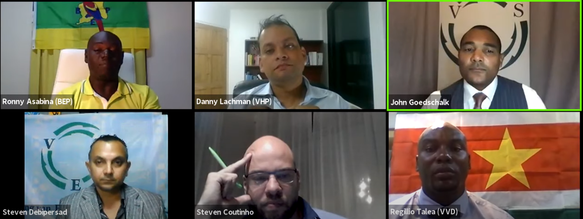 Dag 3 Debattenserie “De Economische Dialoog” VHP, BEP & VVD. Orga:VES, VSB en ICT-AS