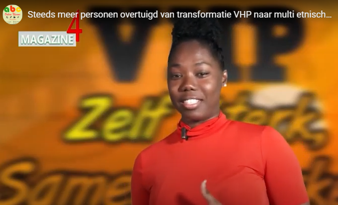 Steeds meer personen overtuigd van transformatie VHP naar multi etnische partij