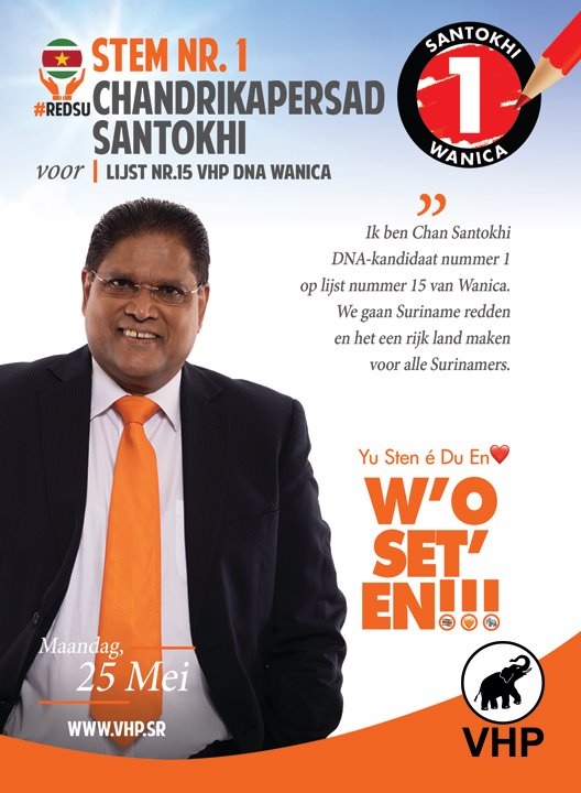 Santokhi keurt verklaring wetenschappelijk bureau NDP af