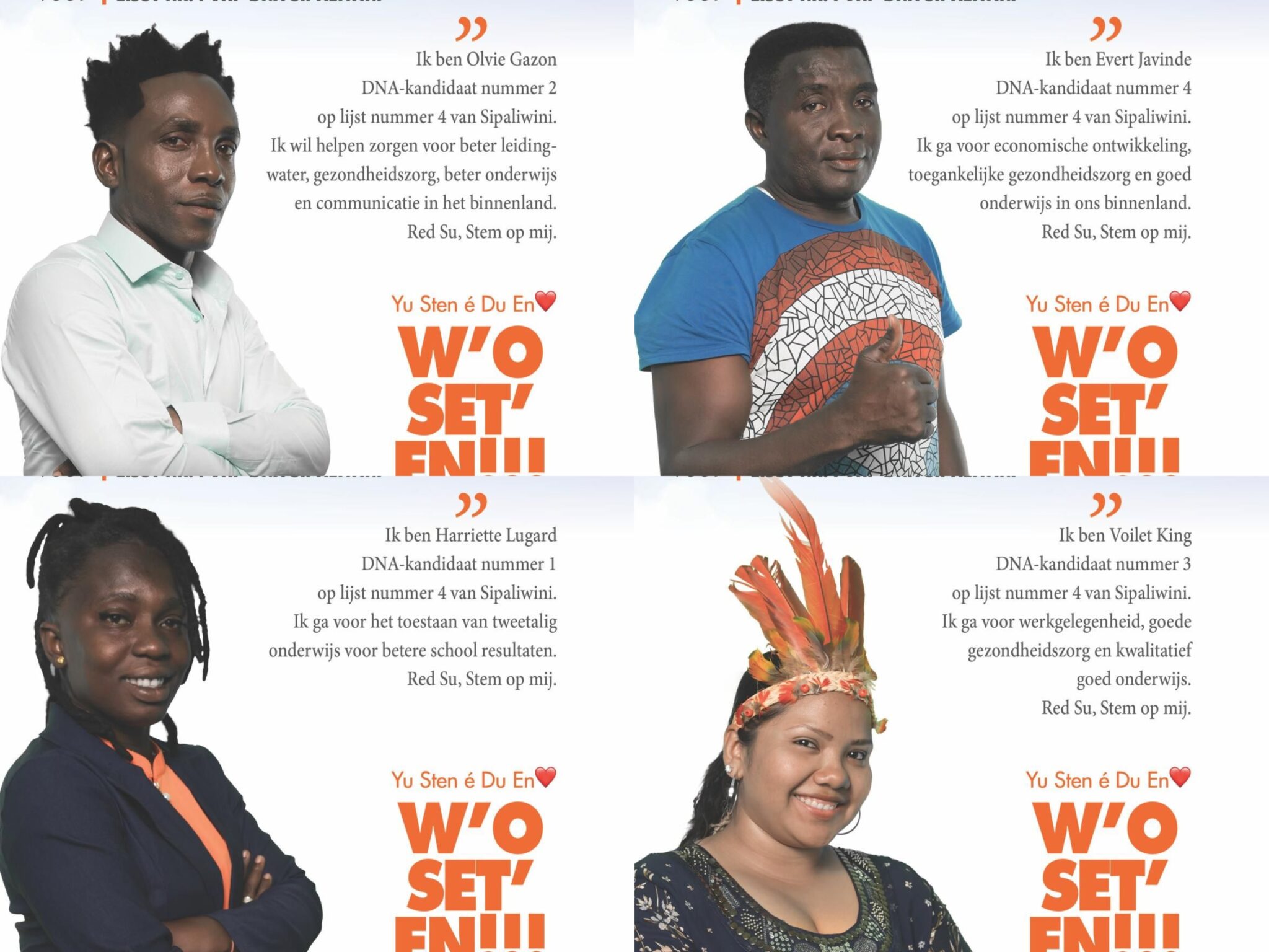 Stem bewust op 25 mei aanstaande! Stem op VHP kandidaten Sipaliwinie