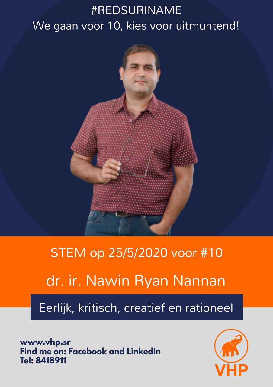 Ryan Nannan: “De realiteit is realiteit, politici moeten niet in hun eigen wereld leven!”