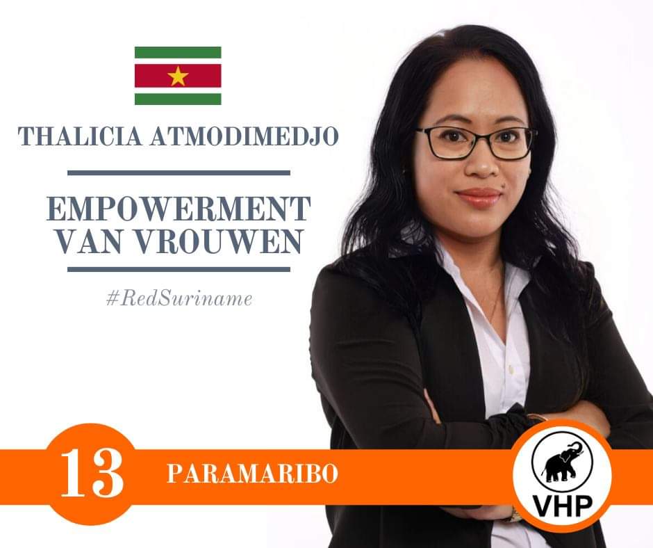 Thalicia Atmodimedjo wil bijdrage leveren aan herstel Surinaamse economie