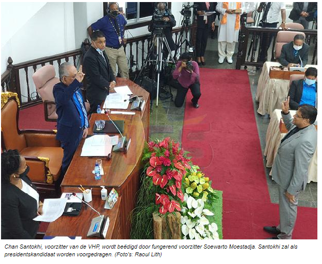 DNA-leden beëdigd; toelatingsvergadering volgt