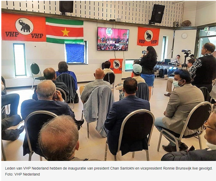 VHP Nederland wil bijdrage leveren aan wederopbouw Suriname