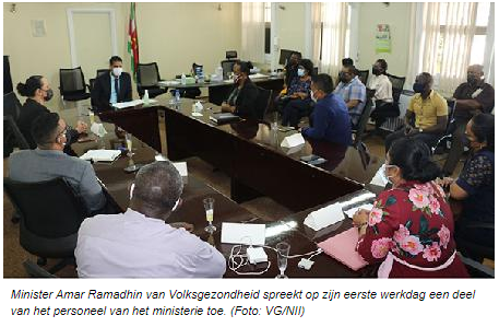 Geen politieke rancune, belooft minister Amar Ramadhin