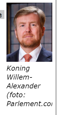 Nederlandse koning heeft warme belangstelling voor Suriname