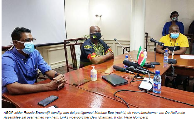 Brunswijk: Bee zal voorzittershamer Assemblee overnemen