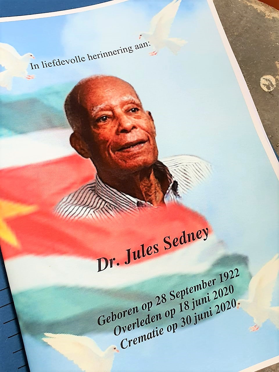 Grafrede van VHP voorzitter Chan Santokhi