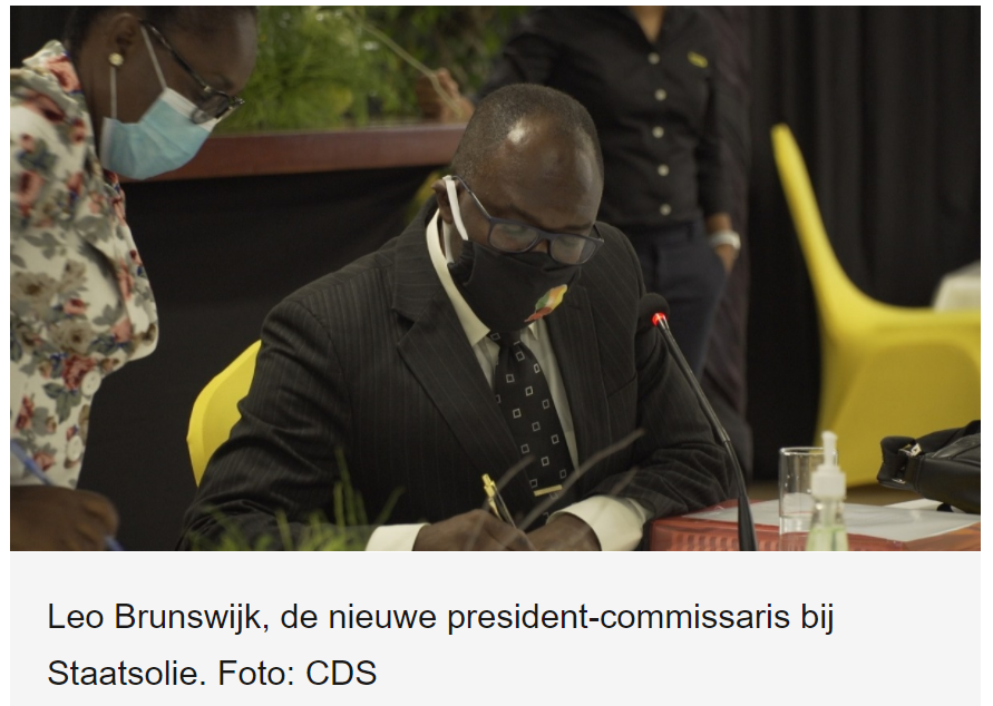 Echtgenote president in RvC Staatsolie