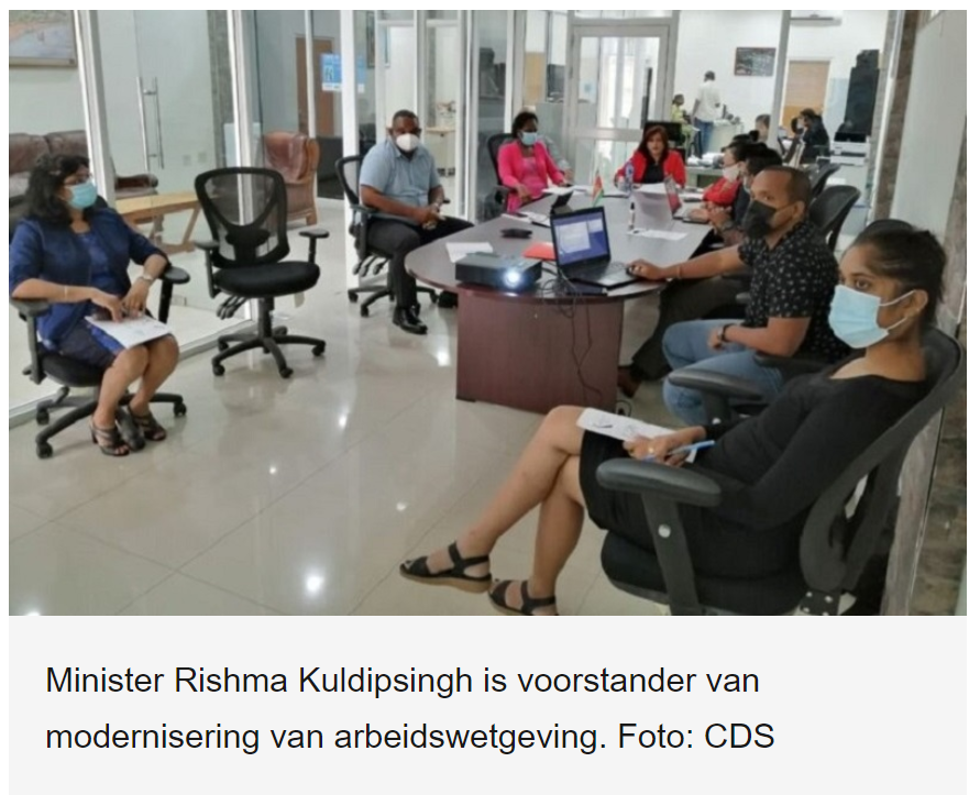 Voortzetting modernisering arbeidswetgeving heeft zegen minister Kuldipsingh