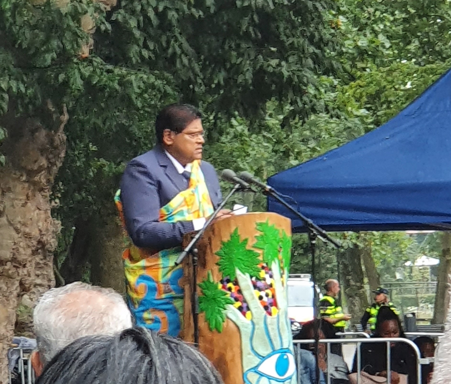 VHP Nederland over het geslaagde werkbezoek van President Chan Santokhi