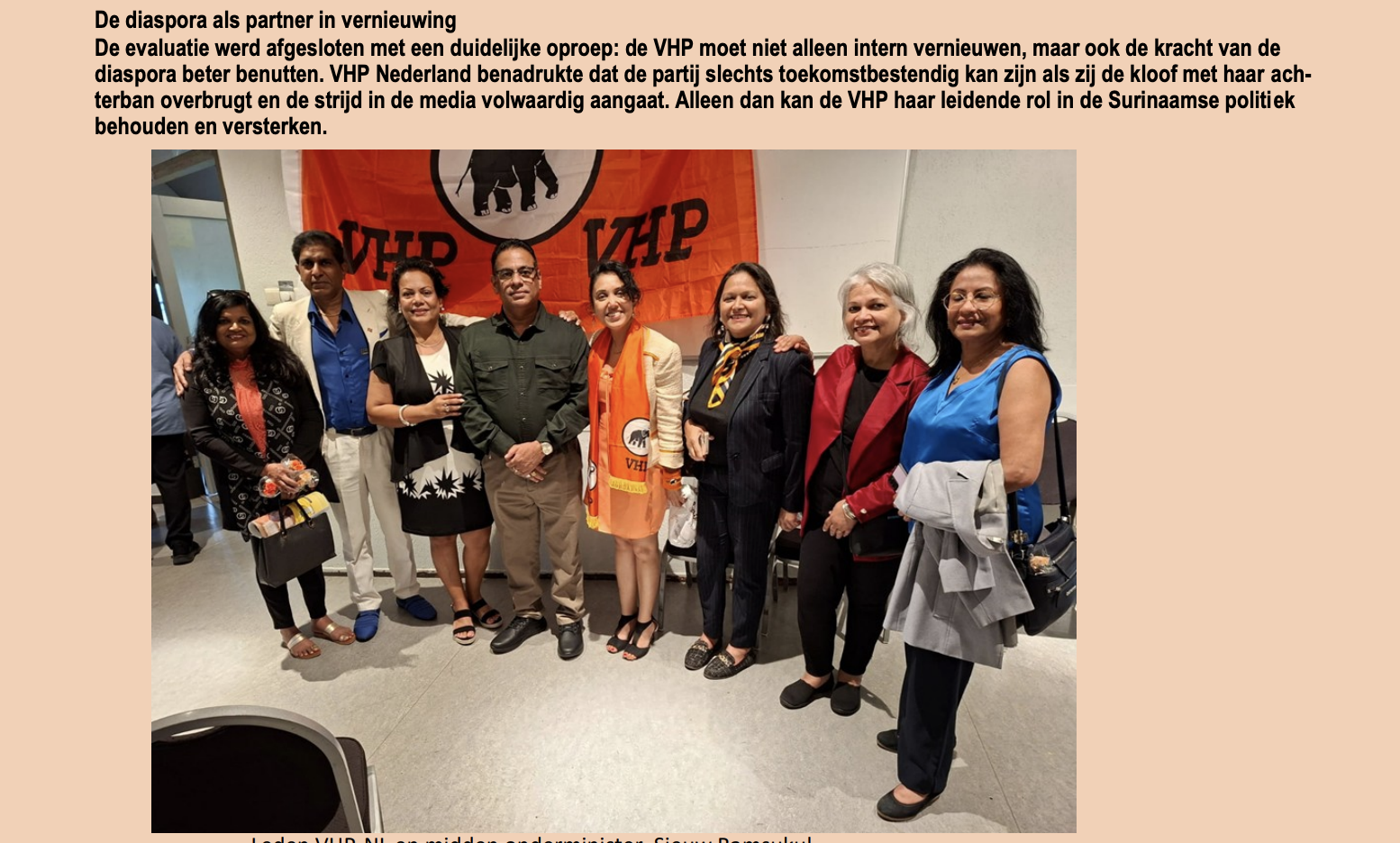 5e editie VHP Orange Nieuws 2025